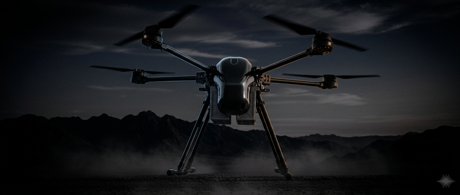 FAUST F100 autonomous heavy-lift logistics drone